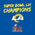 NFL Super Bowl LVI Champions Rams Moto E5 Play Skin